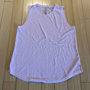 Athleta Pink XL Tank A Bit Sheer Knit Tank Top Women’s